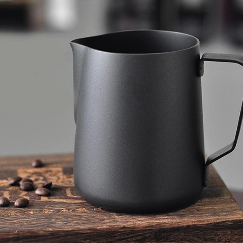 

350/600ML Non-Stick Stainless Steel Pitcher Milk Frothing Jug Espresso Coffee Pitcher Barista Craft Coffee Latte Milk Jug Pitch