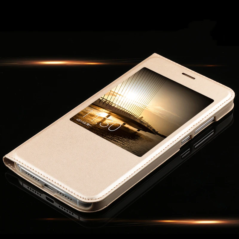 Кожаный чехол для huawei G8, чехол, 5,5 дюймов, натуральная кожа, смарт-чехол, откидная крышка для huawei G7 Plus/G8 GX8, чехол для телефона s
