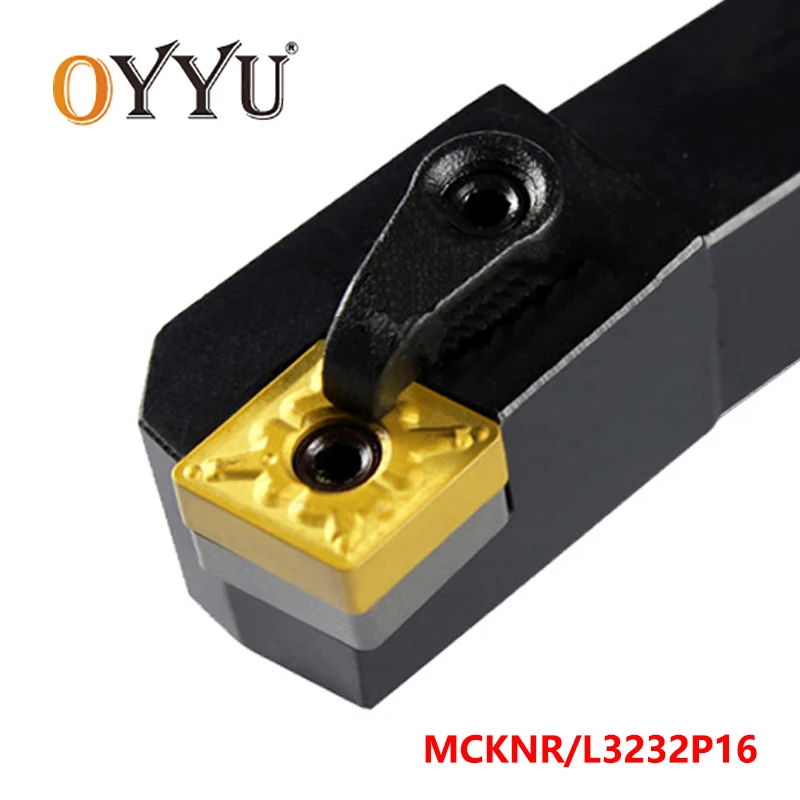 

OYYU 32mm MCKNR3232P16 MCKNL3232P16 Carbide Inserts Shank MCKNR MCKNL use CNMG16 Turning Tool Lathe Cutter Arbor CNC Cutting