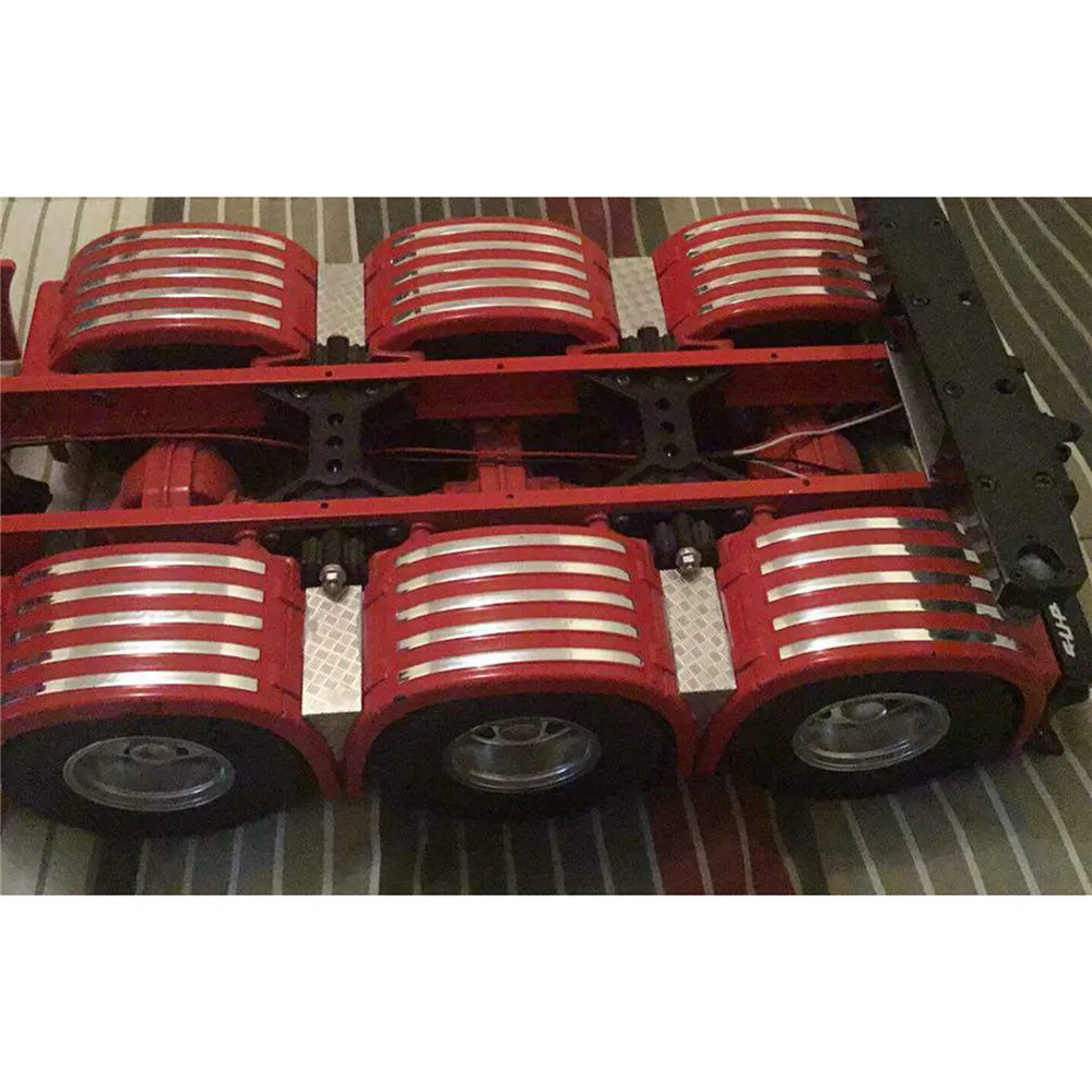 Декоративная пластина из нержавеющей стали для крыла TAMIYA 1/14 SCANIA R620 56323 MAN 3363