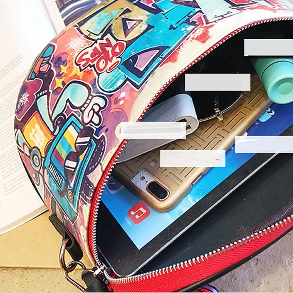 Женские сумки модные простые мессенджеры смешанных цветов на одно плечо