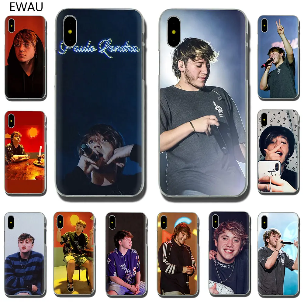 Жесткий чехол для телефона EWAU Paulo Londra для iPhone 11 Pro 6 6S Plus 7 8 Plus X XS XR XS Max