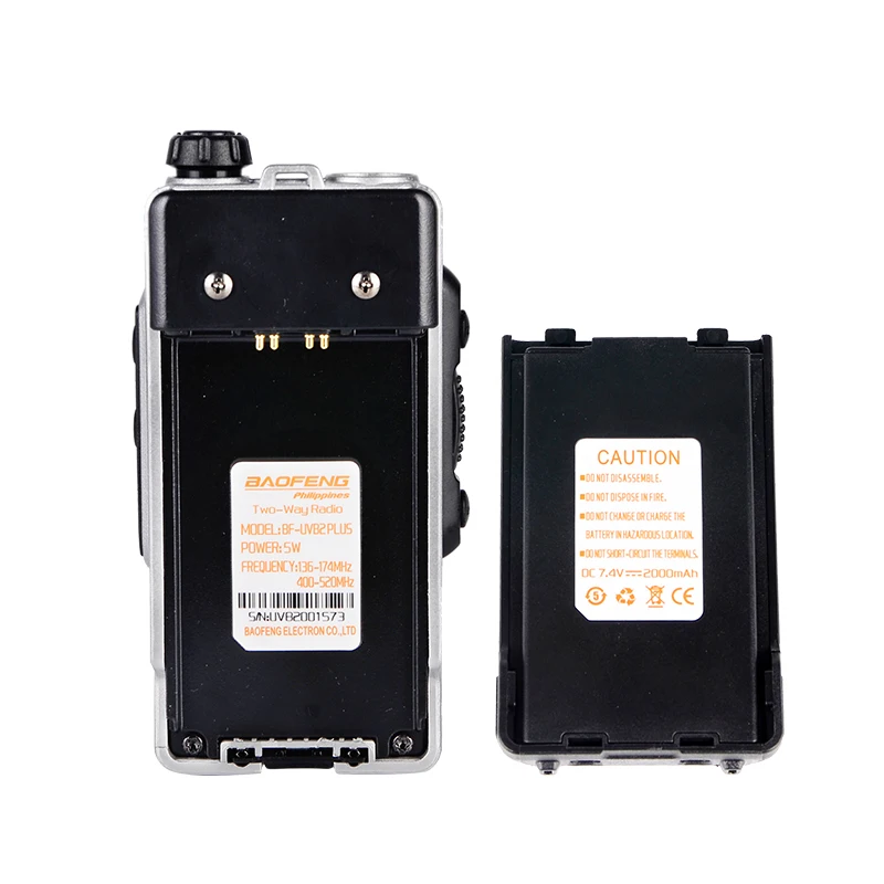 Двухдиапазонная рация Baofeng BF-UVB2 Plus портативная UV 5R Любительское радио Ручной