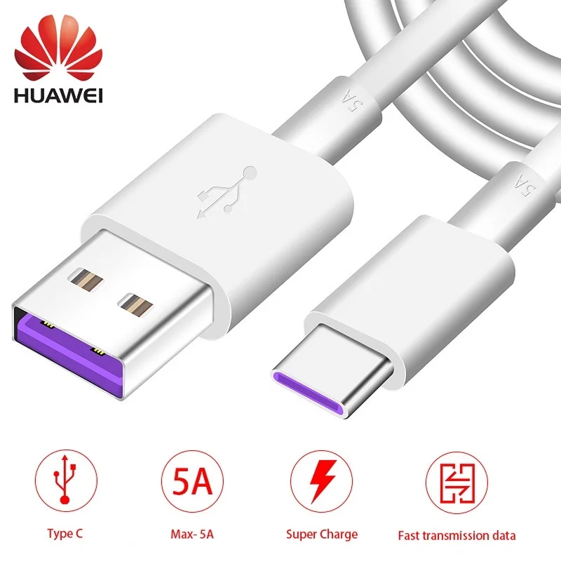 Зарядный кабель USB 3.1 Type C для Huawei P30/P20 Pro lite/Mate20/10 Pro/P10 Plus|Кабели мобильных