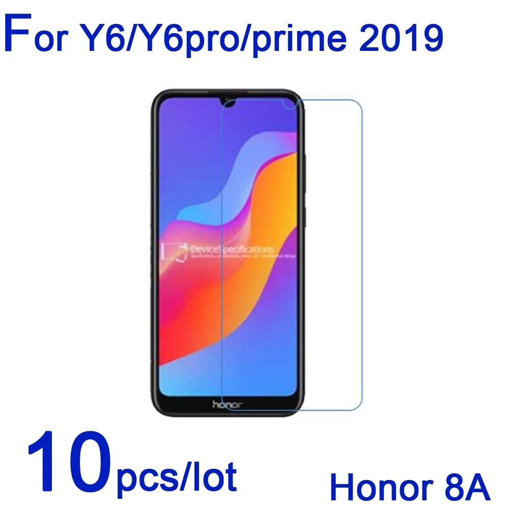 

10pcs Clear/Matte/Nano Anti-explosion Protective Films for Huawei Y5 Y6 Y7 Y9 2019 prime pro Honor 8S 8A Screen Protectors Guard