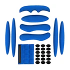 Шлем обивка комплект 27 шт. велосипедные Замена Универсальный пенный колодки нейлон подушки для езды на велосипеде, езды на велосипеде, мотоцикле и гонки