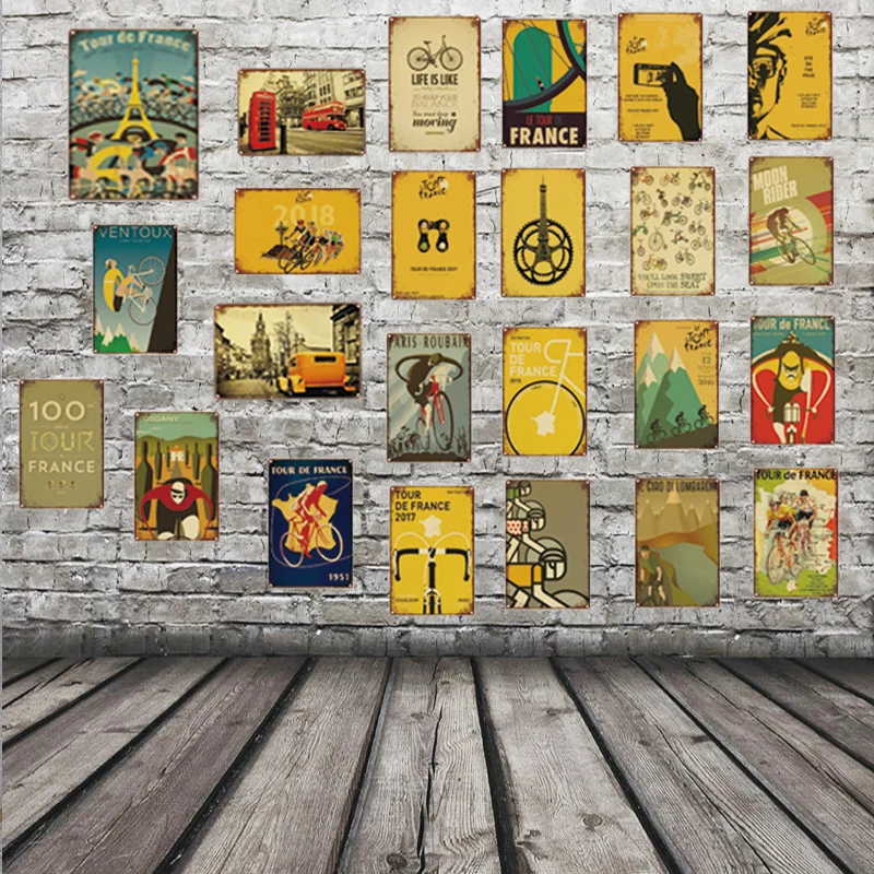 Ретро стиль винтажная тарелка настенный паб домашнее искусство Декор автомобиль