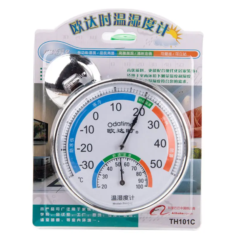 Комнатный термометр Odatime белый домашний гигрометр измерительный инструмент