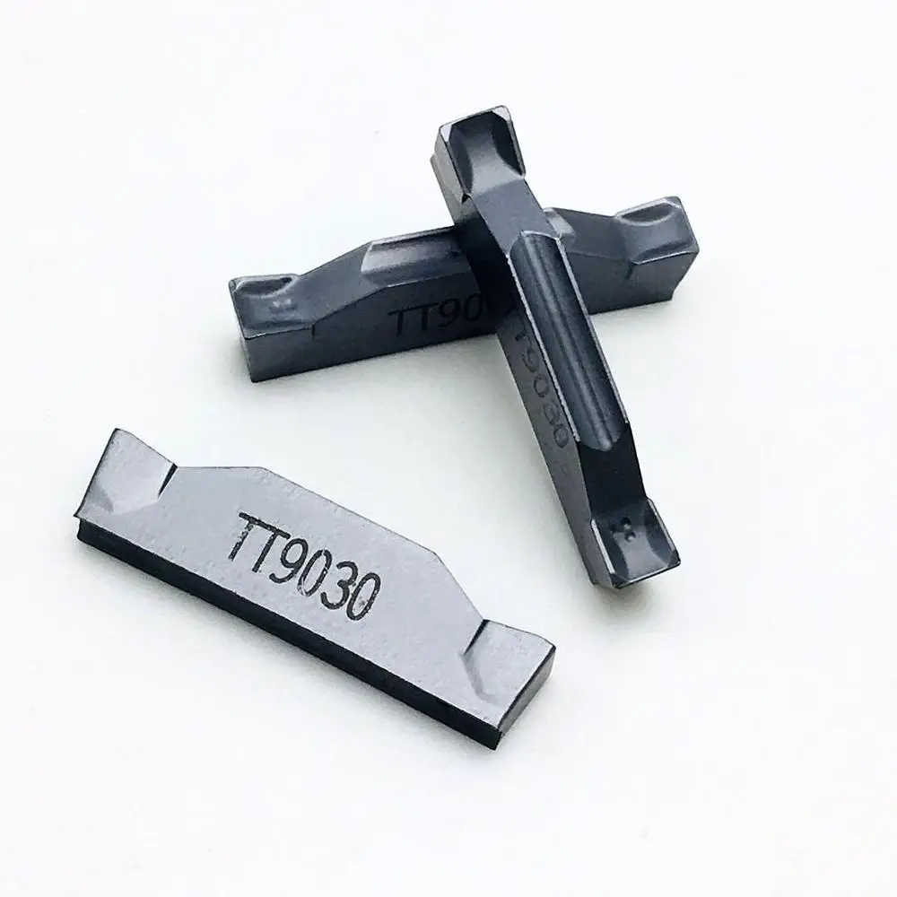 10 pieces of TDC3 TT9030 turning insert taegutec slotting carbide lathe parts tool | Turning Tool