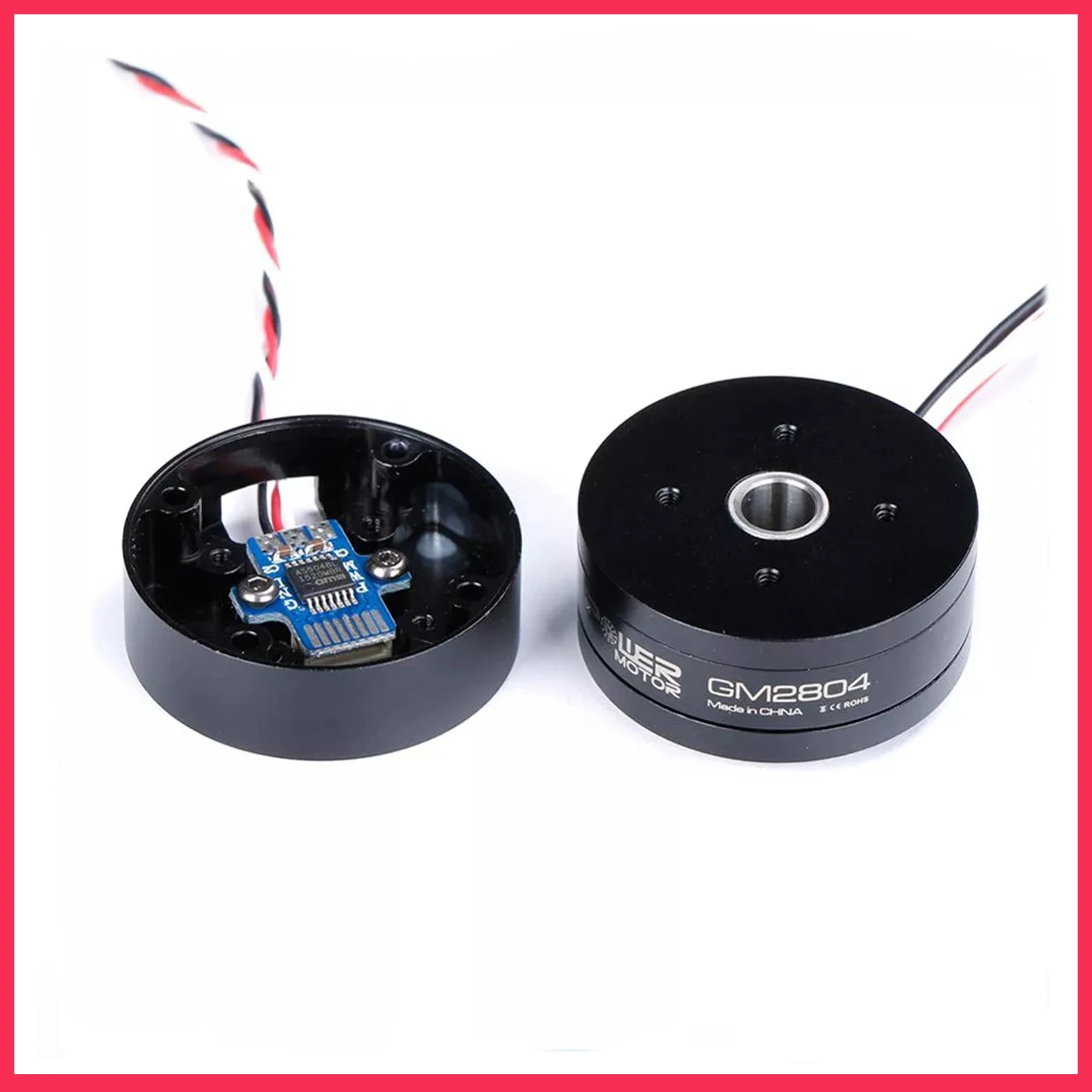 

iFlight iPower GM2804H-100T Brushless Gimbal Motor with AS5048A Encoder/Aluminum Case for camera stabilizing systemsMOTOR