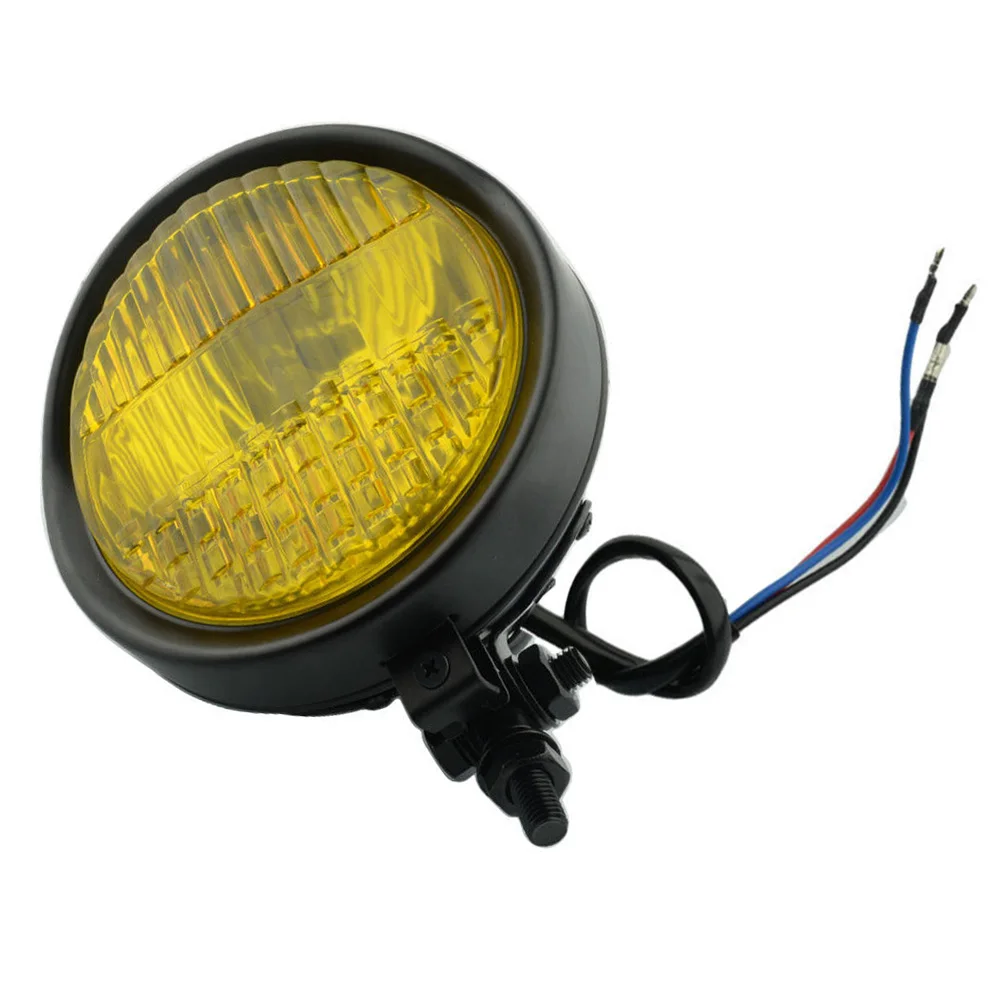 5 75 &quotдно крепление галогенная фара дальнего света для мотоцикла Harley Triumph BSA