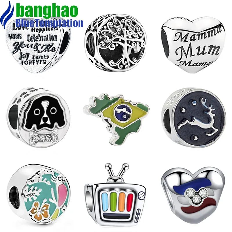 Оптовая продажа модные браслеты из сплава бусины для изготовления аксессуаров