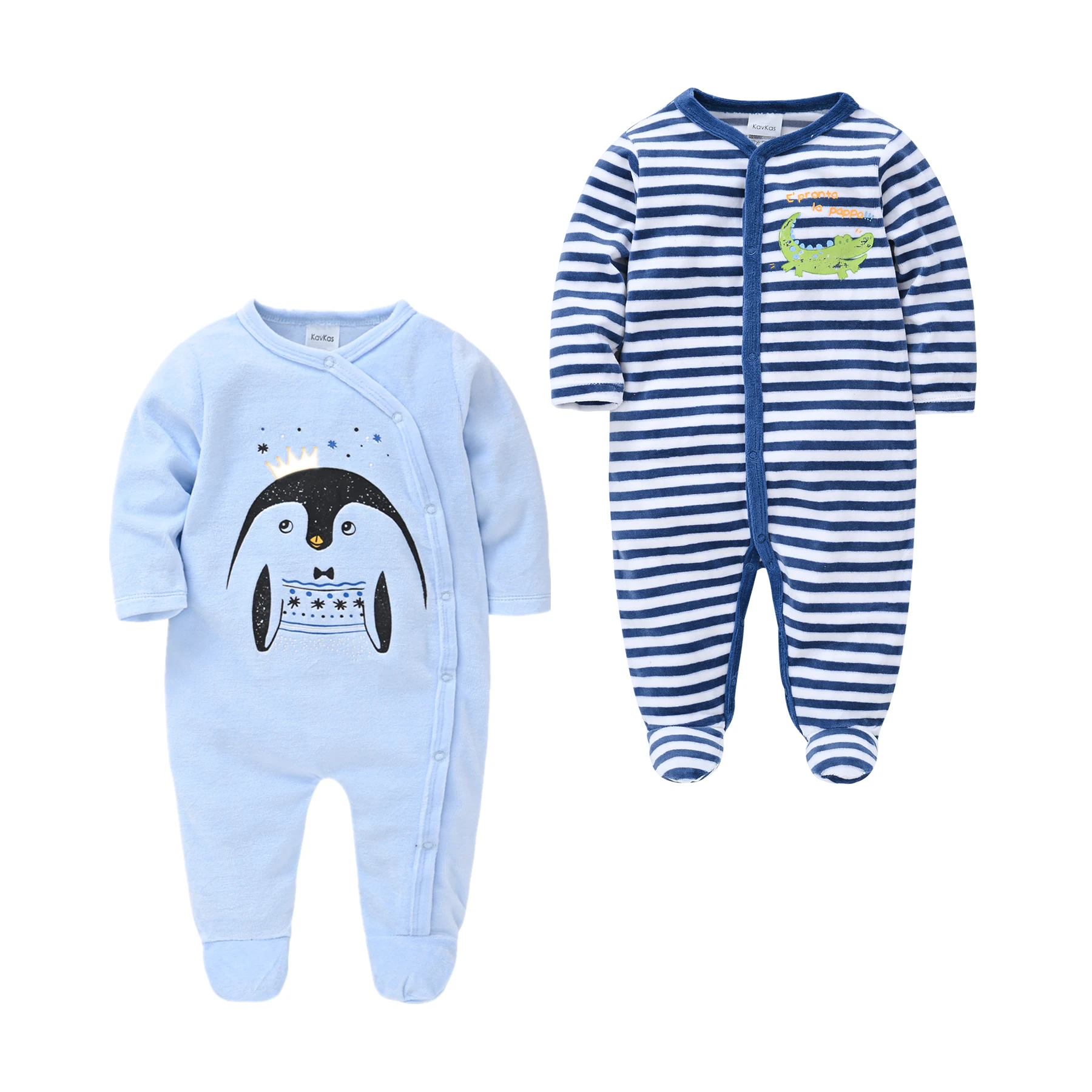 

Christmas Infant Boys Rompers Fleece Toddler Baby Pajamas Velvet Pyjamas Catoon Bear Sleepwear Boys Home Suit Winter Fall Spring