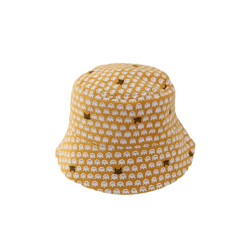

2021 Children Spring Cartoon Bucket Hat Fisherman Hat
