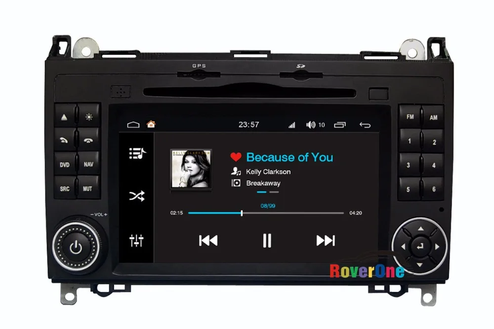 Автомагнитола для Mercedes B170 B180 B200 Viano Vito Android 7 1 DVD радио стерео GPS навигация