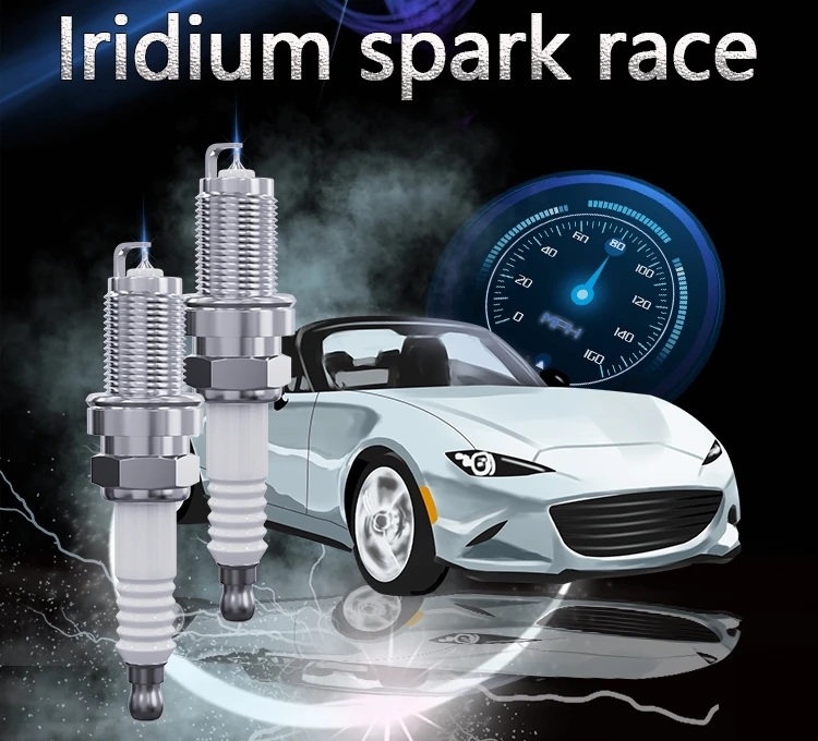 4 шт/подходит для peugeot 301 308 408 508 206 207 307 308S 2008 3008 4008 5008 RCZ иридия Платиновые Свечи Зажигания