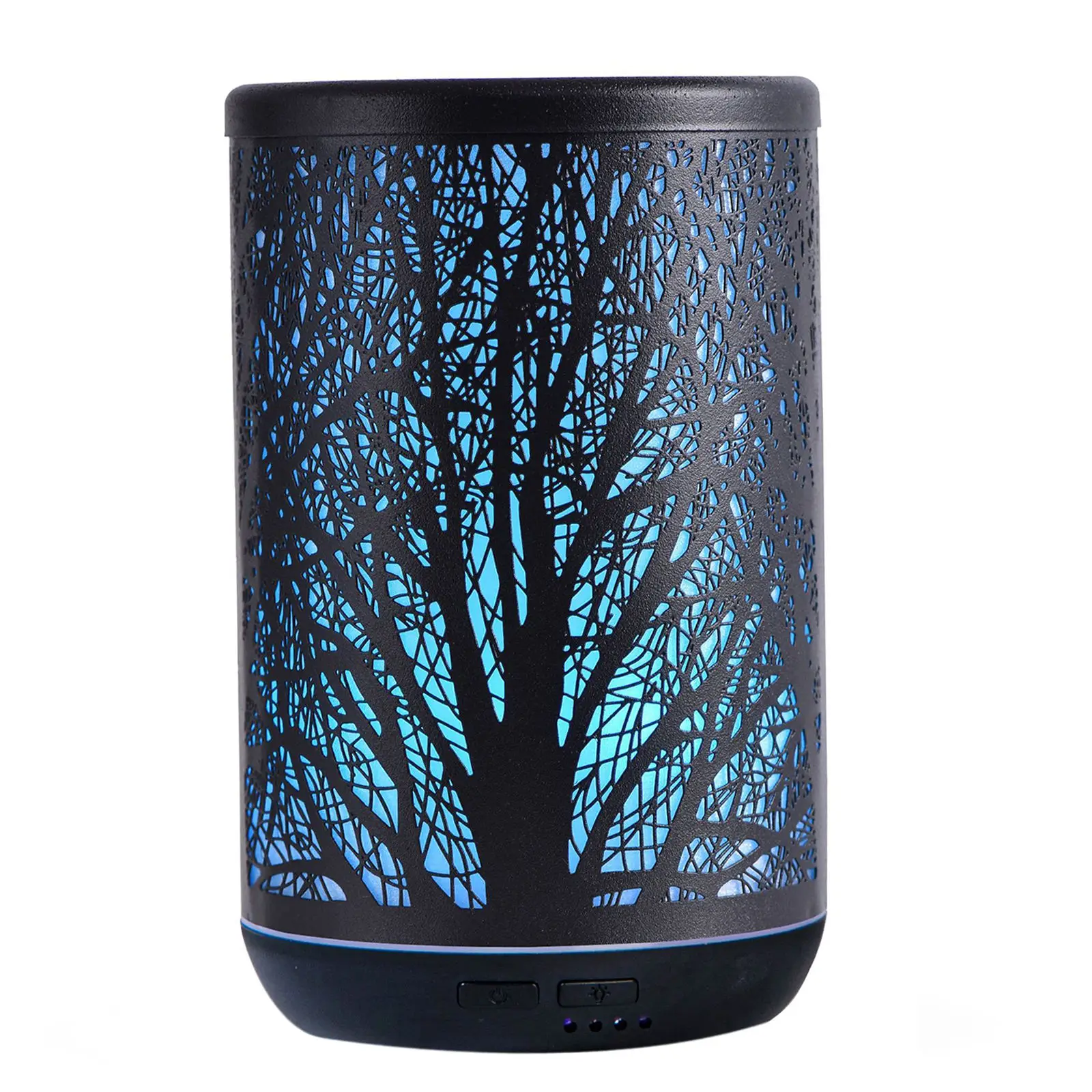 

Ultrasonic Forest Air Humidifier 300ML Aroma Essential Oil Diffuser Home Car USB Fogger Mist Maker with Night Lamp