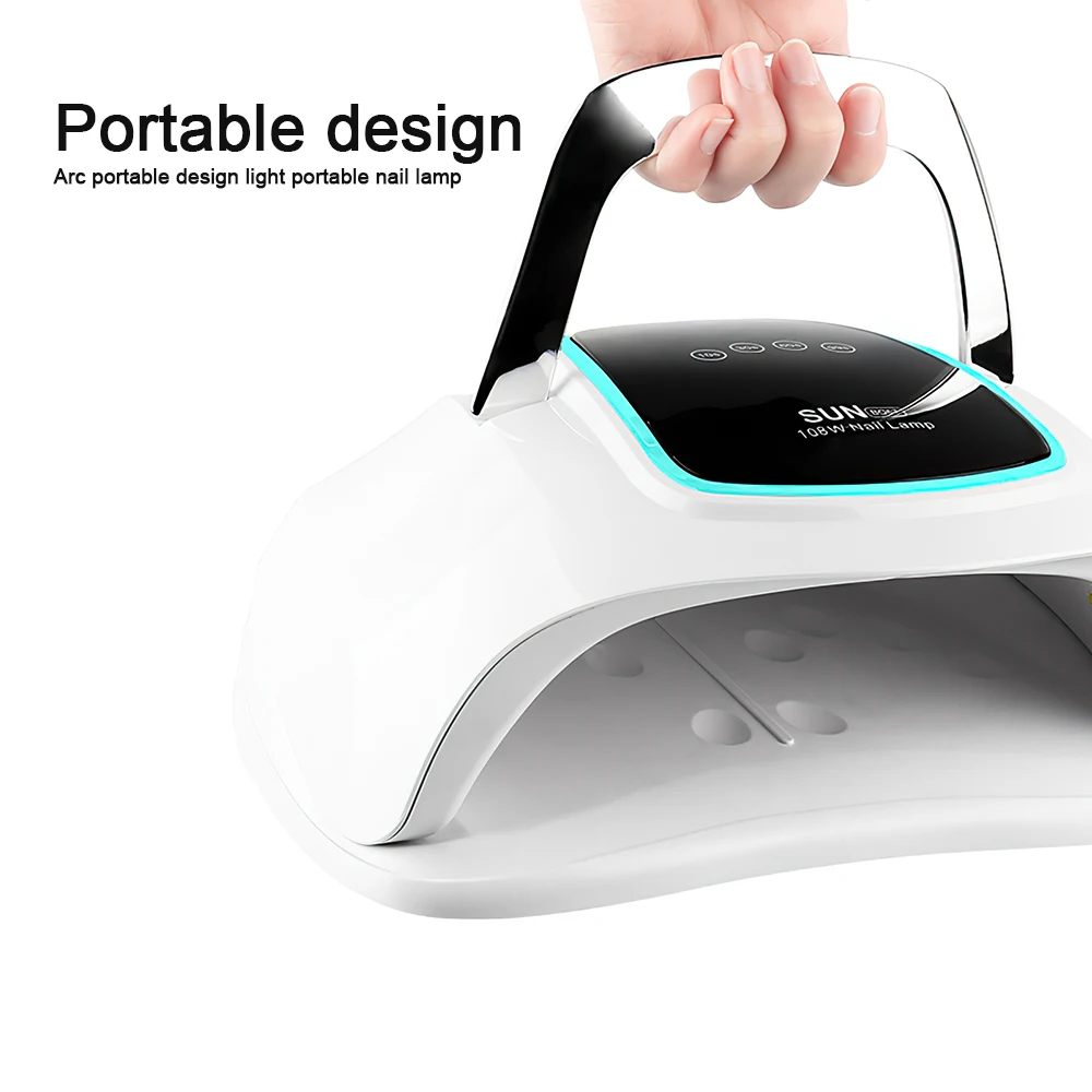 УФ лампа Светодиодная DIOZO для сушки ногтей 108 ВТ|Сушилки ногтей| |