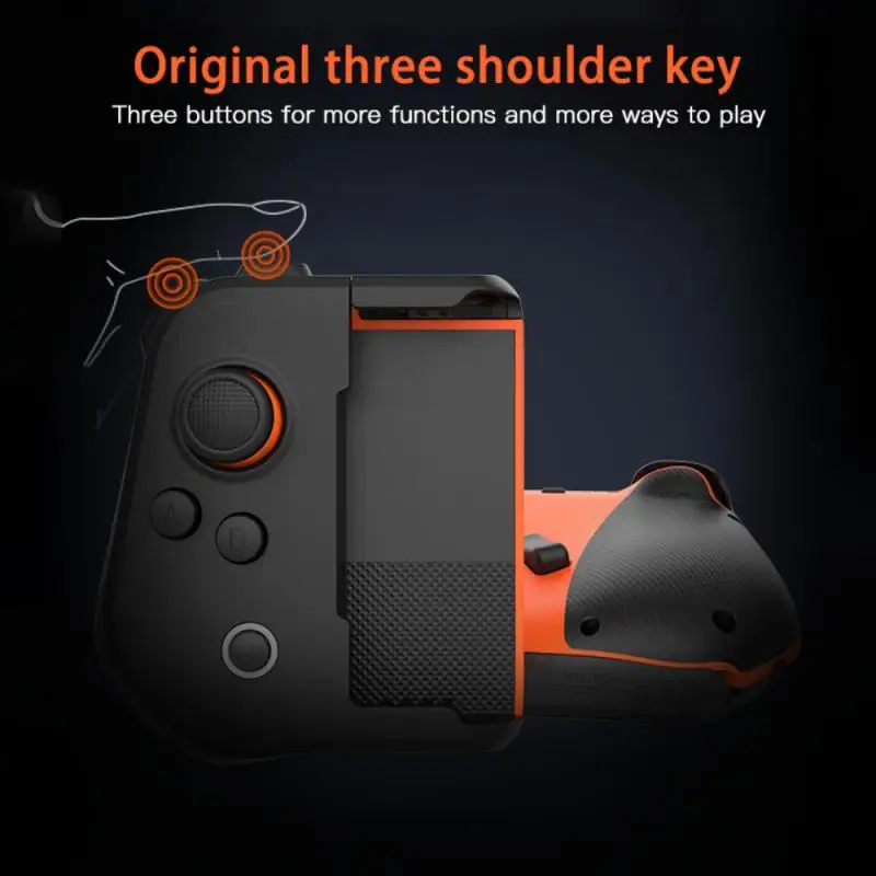 Mobile Game Joystick Stretchable Games Controller Trigger Bluetooth-compatible Wireless Gamepad For PUBG Android | Электроника