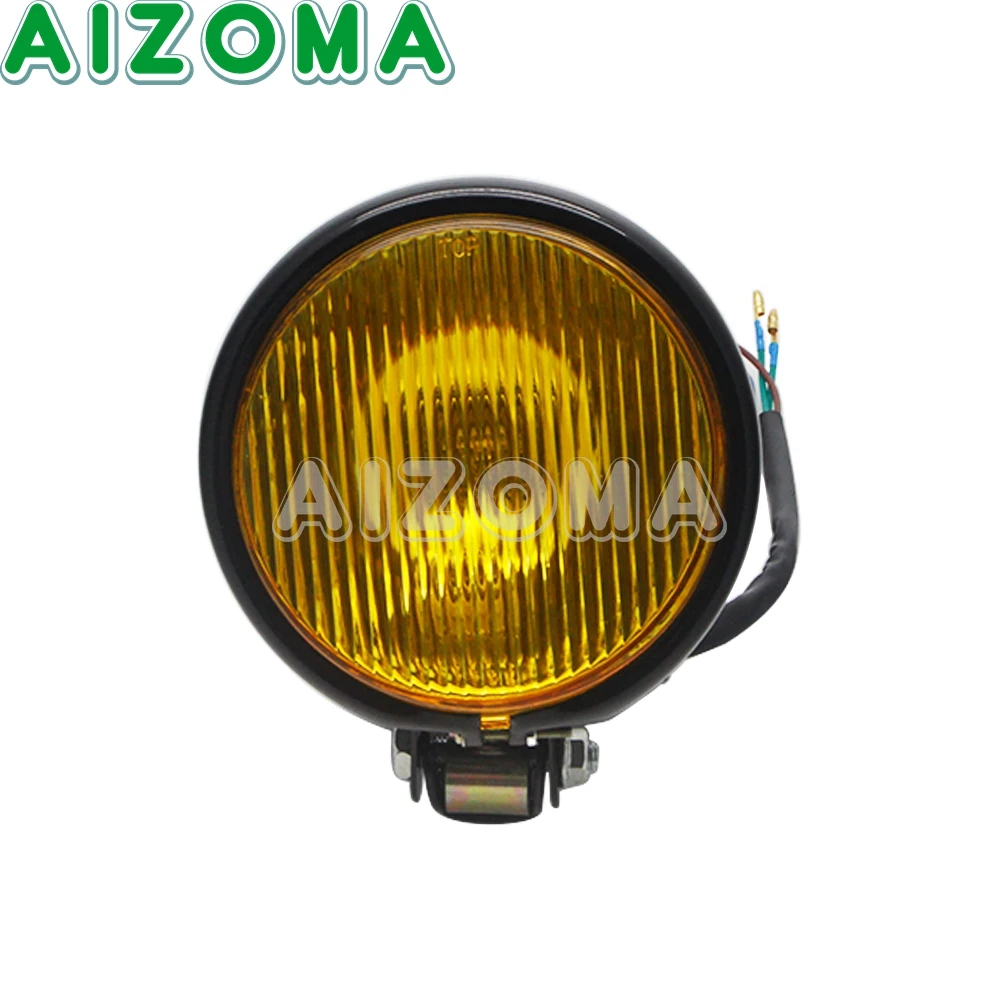 Налобный фонарь в ретро стиле для мотоцикла 4-3 / 8 дюймов 12 В CG125 GN125 Harley Suzuki Honda CB400