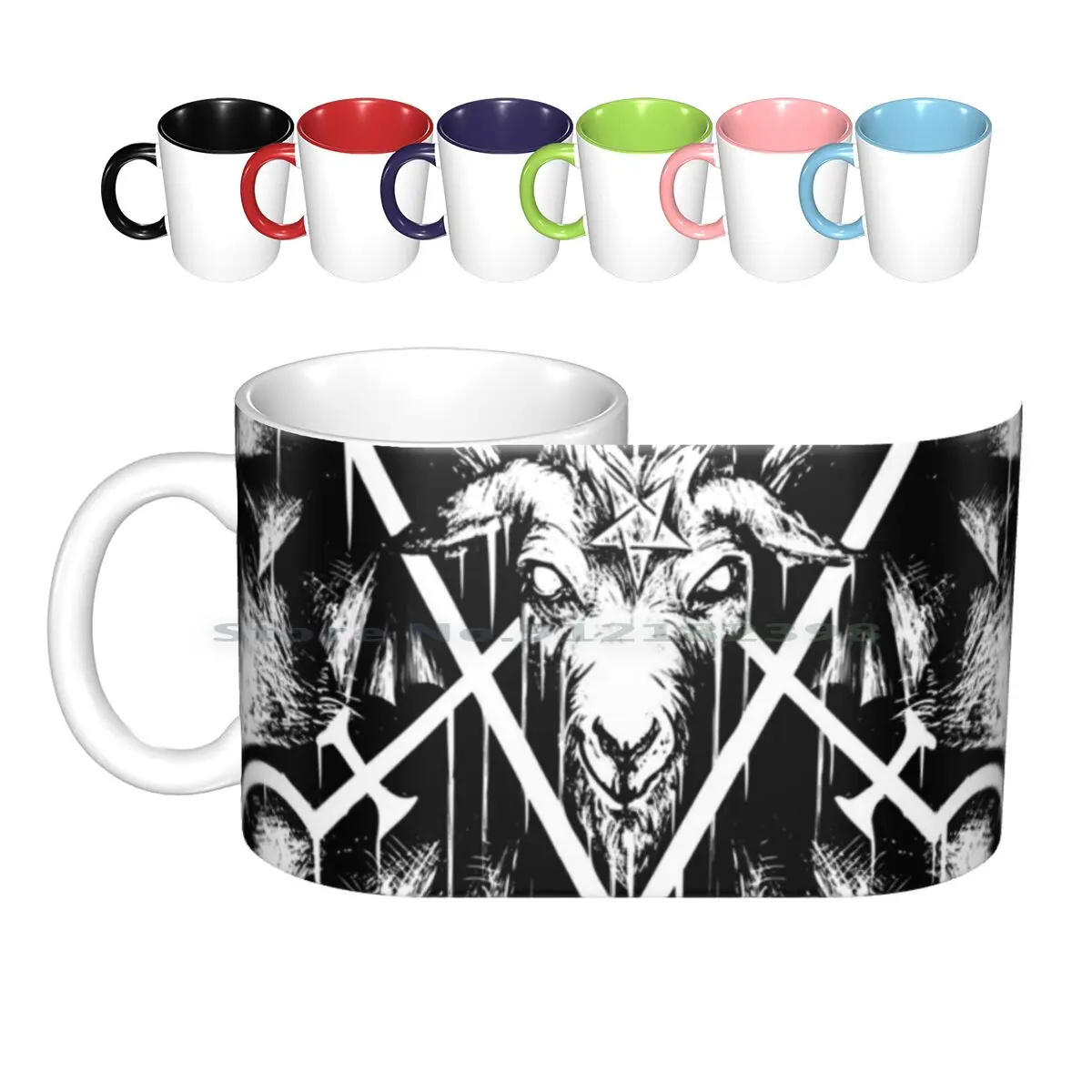 

Sigil Of Lucifer And Baphomet Керамические Кружки Кофейные чашки Кружка для молока чая Sigil Lucifer Baphomet сатана креативный трендовый винтажный подарок