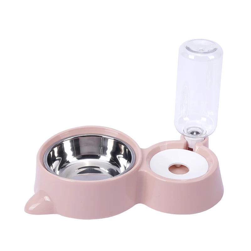 Кормушки для кошек с питьевой водой большие пластиковые кормушки из нержавеющей