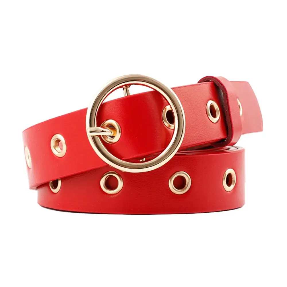 Женские регулируемые ремни из искусственной кожи металлические золотистые с