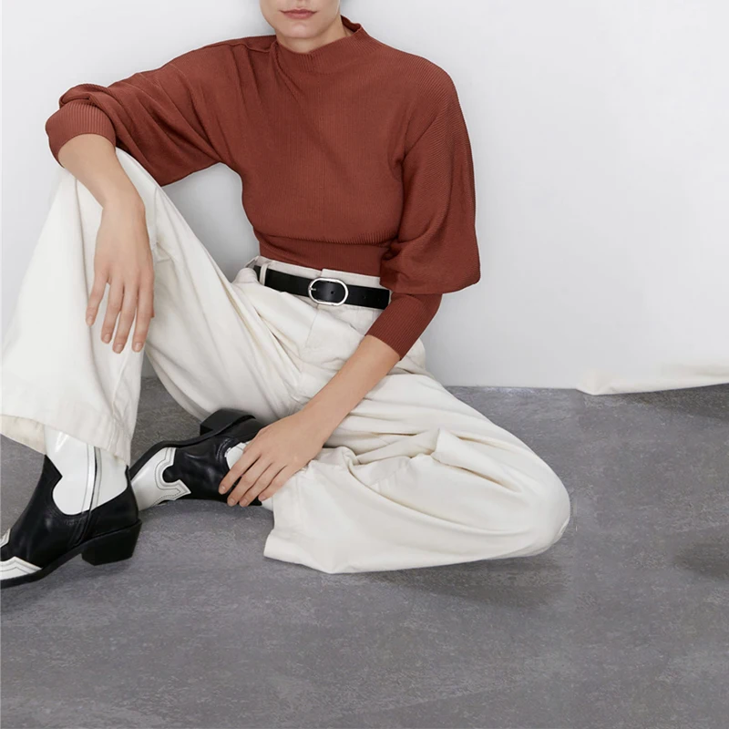 Новинка женские свитера водолазка пуловеры мягкая первоклассная рубашка с