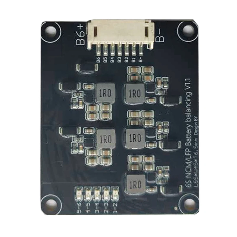 3S 6 Li Ion Lipo Lifepo4 LFP Battery Active Equalizer Balancer BMS 1.2A Balance Energy Transfer Board|Эквалайзеры| |