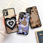 Чехол для Redmi Note 10 Pro, чехол для Xiaomi Poco X3 Pro, чехол с сердечками и кругами, чехол для Redmi 9C, 9A, 9T, 9, 10, Note 9, 8 Pro, Mi 11 Lite, 10T Pro, чехлы