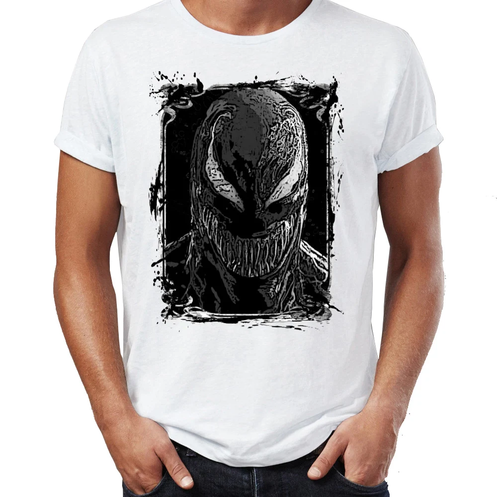 Мужская Футболка Venom Park Carnage Symbiote Badass Villain Anti hero Artsy Awesome художественная футболка