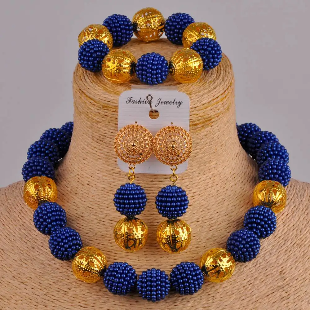 Фиолетовый костюм Африканский комплект ювелирных изделий набор африканских