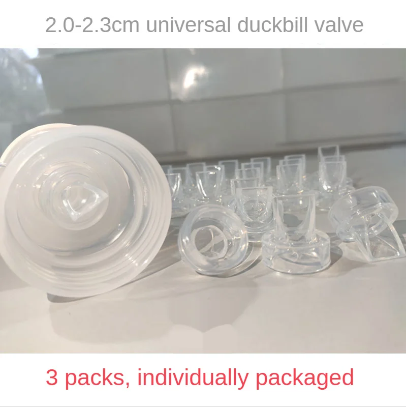 

Breast accessories pump maternal postpartum electric/manual duckbill vacuum suction silicone universal anti-reverse flow