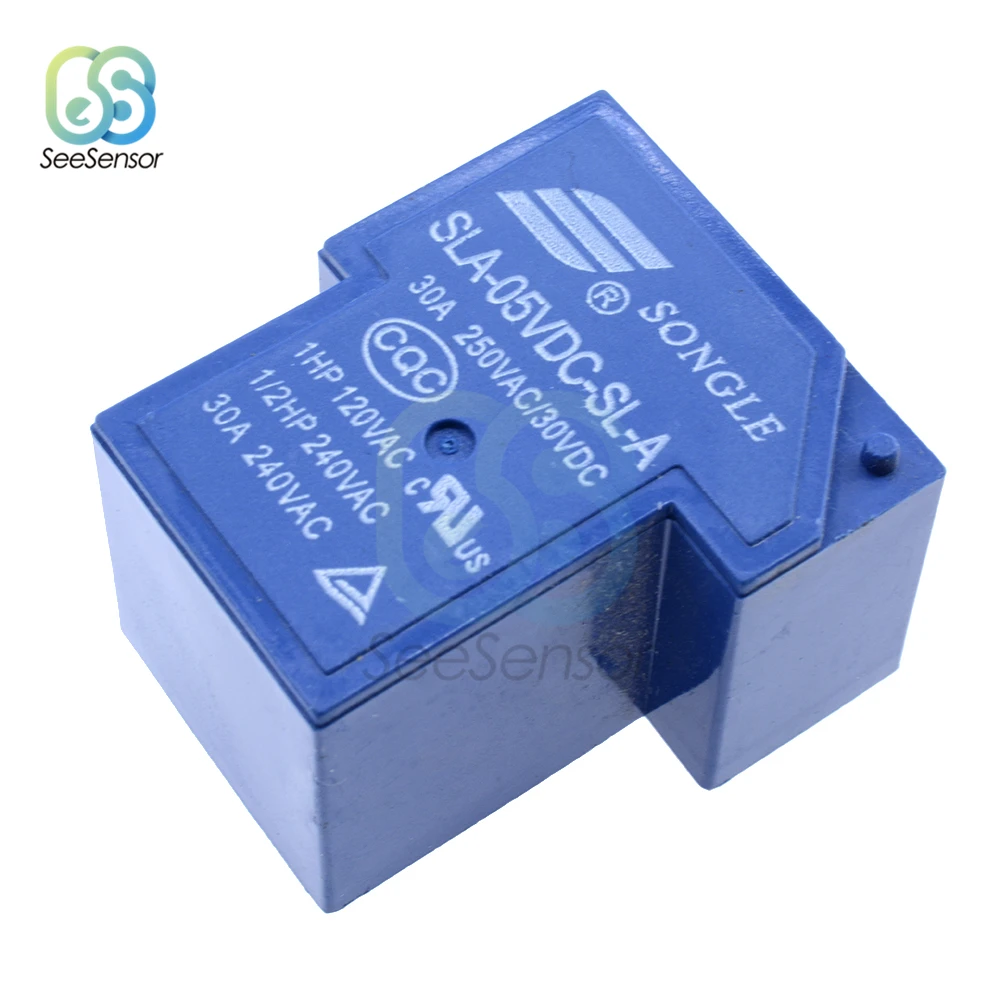 Реле мощности SLA-05VDC-SL-A SLA-12VDC-SL-A 5В 12В 24В 30А 240В 5PIN T90 | Обустройство дома