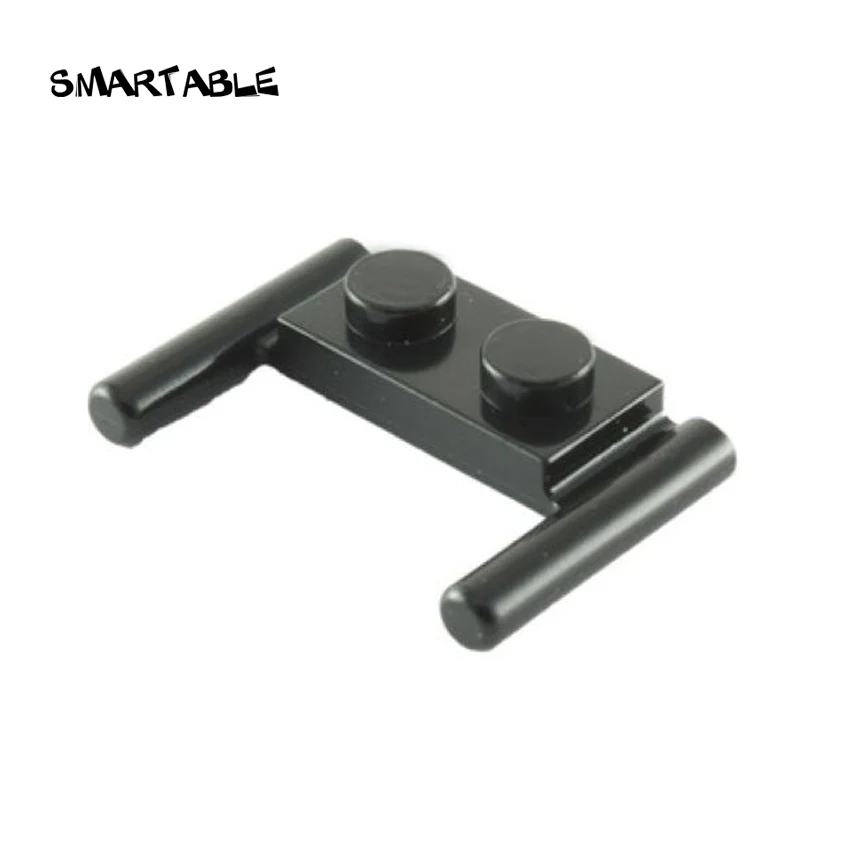 Специальная пластина 1x2 с ручками, детали MOC, игрушки для детей, совместимы с основными брендами, 3839b, 80 шт./компл.