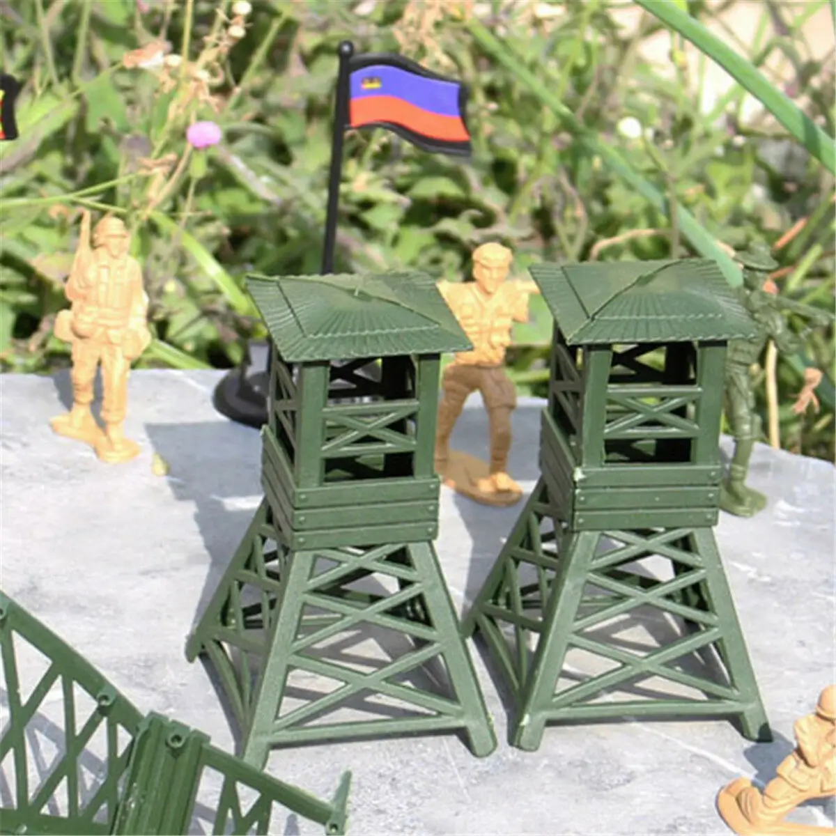 

Военные часы башня модель пластиковая игрушка солдат армия мужские аксессуары шикарные