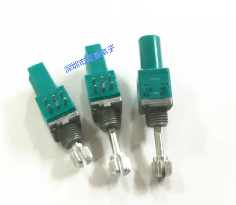 1 шт. потенциометр RK097 типа стопорного вала B100K двойное соединение стандартная