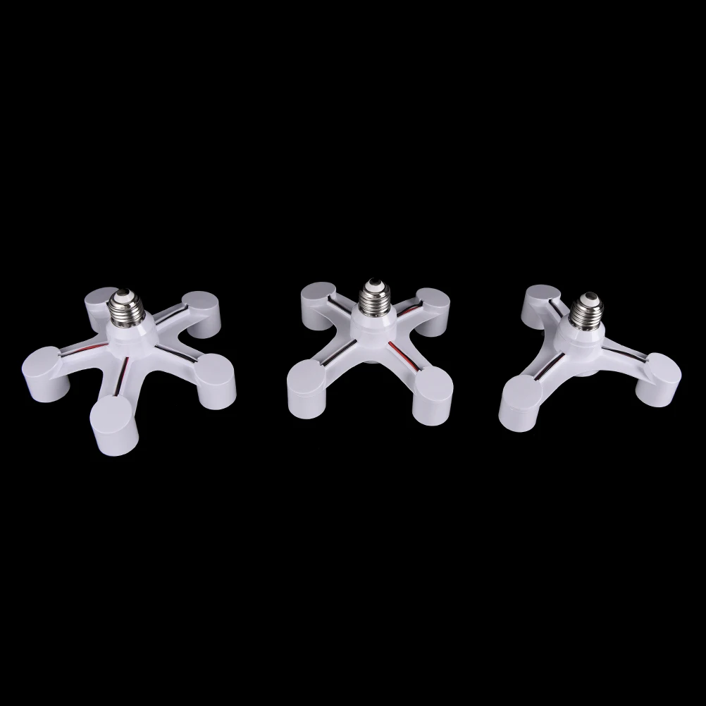 Переходник с цоколя E27 на 3/4/5 в 1 |