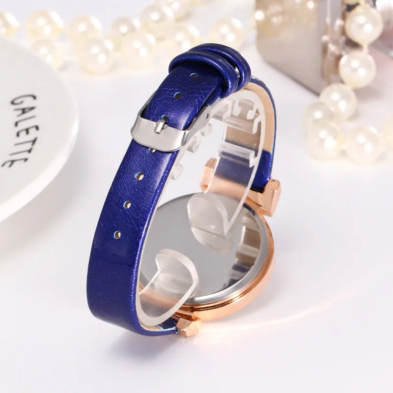 

Top Luxury Brand Women Watch Leather Band Rhinestone Quartz Wrist Watches Women Fashion Casual Females Clock relogio feminino
