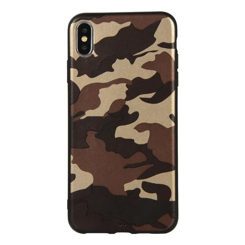 Классный Армейский Камуфляж телефонные чехлы для iPhone XS MAx XR 6 6S 7 Plus X 10 армейский