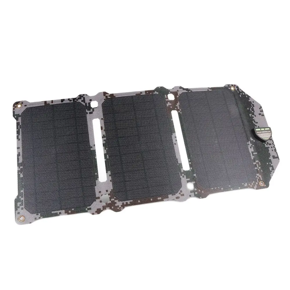 

ZUIDID Newest 21W Solar Panel Solar Cells Dual USB Solar Charger Batteries Phone Charging for Sony Phone iPad