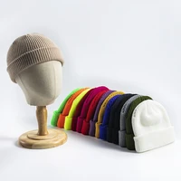 brand men and women knitted hats plus velvet thick winter warm hat cold hat woolen hat beanie hat skullies beanies good quality