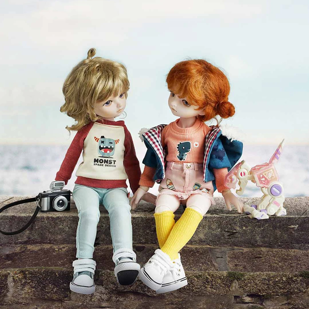 MI Mijia Monst BJD кукла моделирование Moe Ragdoll шарнирное тело модная Коллекционная кукла 30 см фабричные игрушки подарок для девочек детей