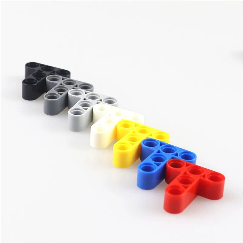 50/100 шт. технические детали 3x3 T Beam с толстым отверстием изогнутая форма MOC без