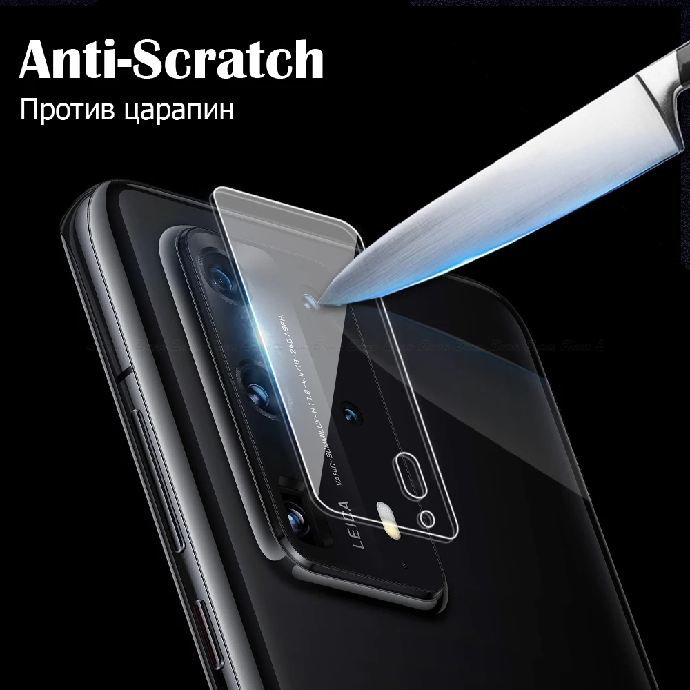 Закаленное стекло для объектива задней камеры HuaWei P40 Pro Plus Lite E P30 XL Mate Honor View 30 30E 5G