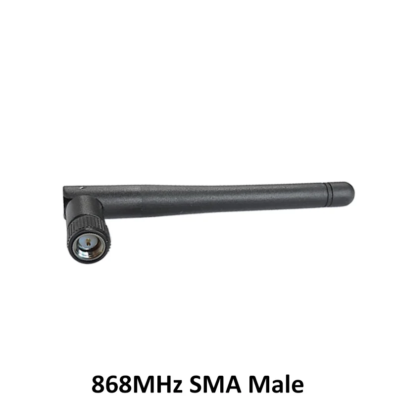 GRANDWISDOM 5pcs 868mhz antenna 3dbi sma male 915mhz lora antene pbx iot module lorawan signal receiver antena