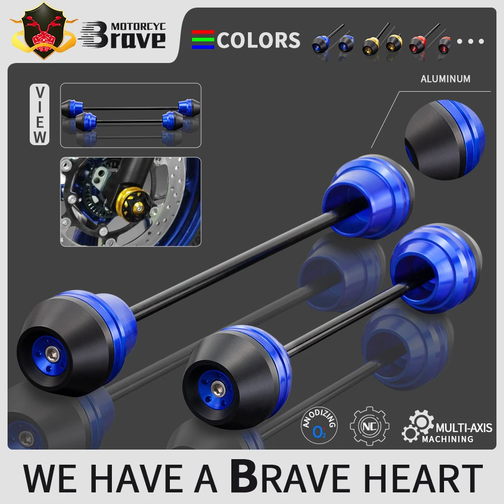 

Передняя и задняя ось вилка ползунки колеса протектор падение протектор для yamaha YZF R25 2013-2018 YZF R3 2015-2020 YZFR3 ABS