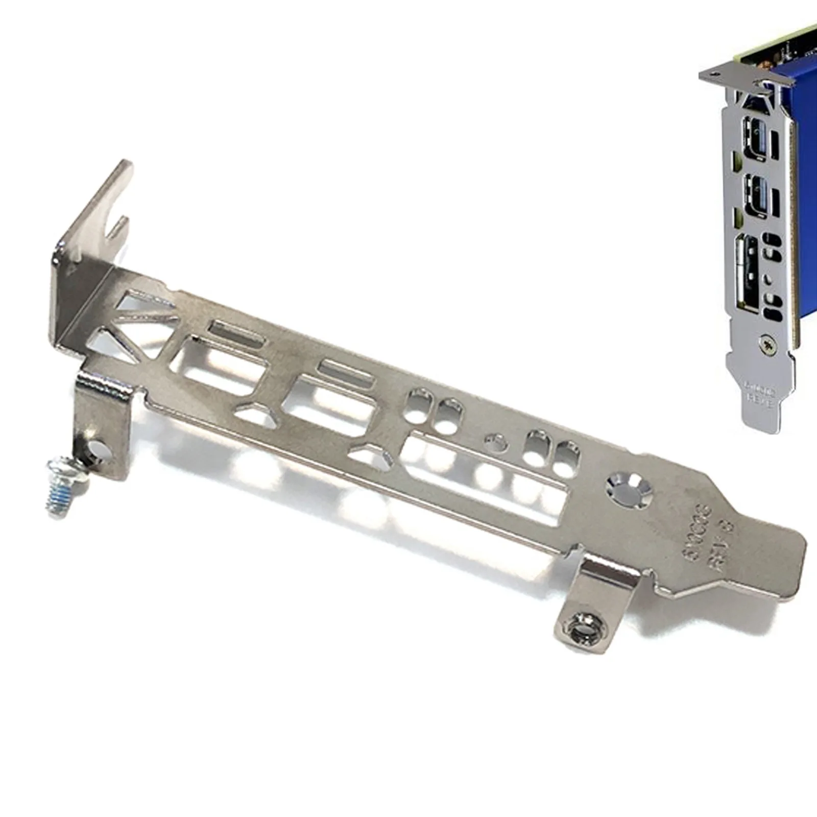 

Lower profile bracket for AMD Radeon Pro WX2100 WX 3100 wx3100 Video Card