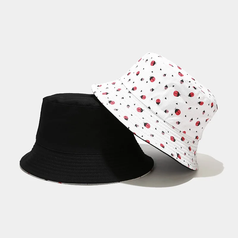 Панама женская двусторонняя с принтом | Аксессуары для одежды