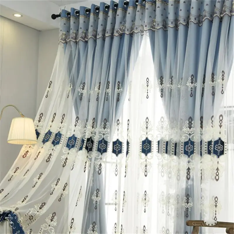 

Camera Da Letto Kids Cortinas European Zaslony Firanki Na Okno Kitchen For Living Room Luxury Pour Le Salon Rideaux Curtains